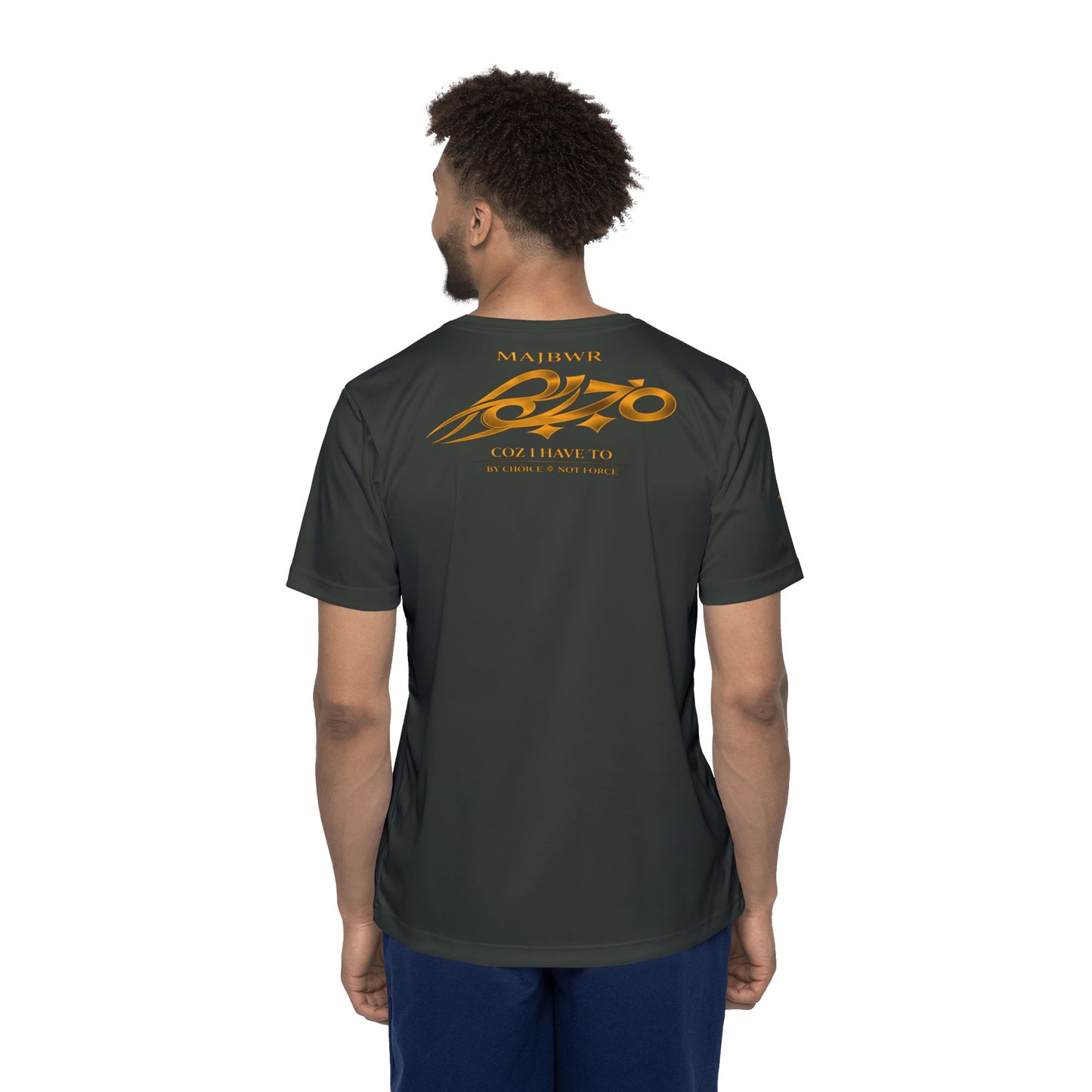 MAJBWR - Men's Athletic Jersey —  Deep Olive Sports Jersey