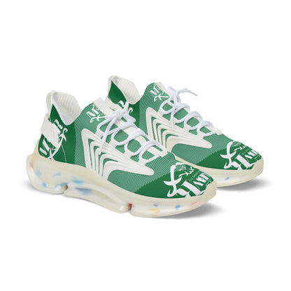 MAJBWR - Men's Mesh Snake Sneakers Green X