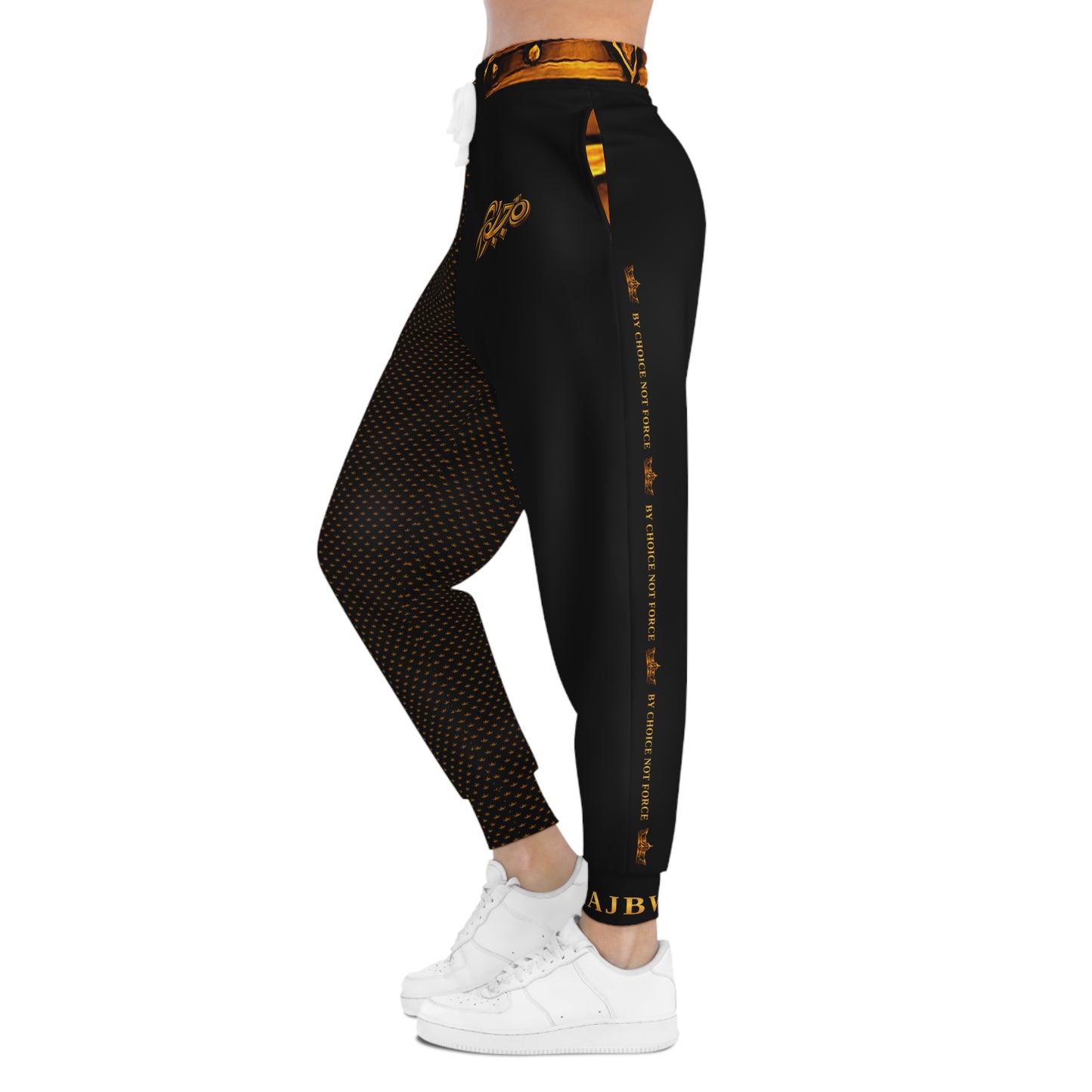 MAJBWR - Split Crown Gold Joggers — Empire Edition