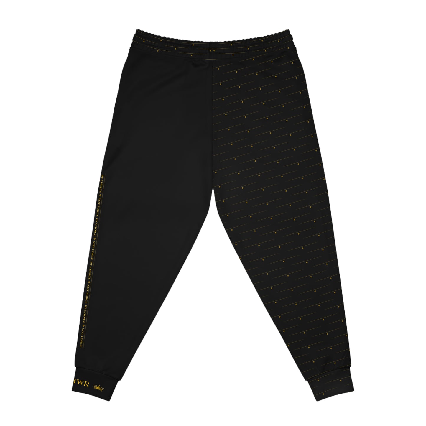 MAJBWR - Designer Gold & Black Crown Diamond Edition Print Face Off