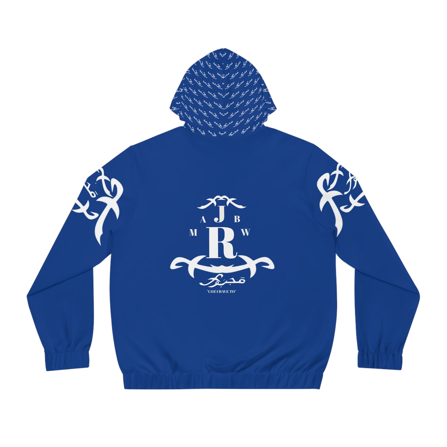 MAJBWR - Full-Zip Hoodie**Choice** Dark Blue Crest