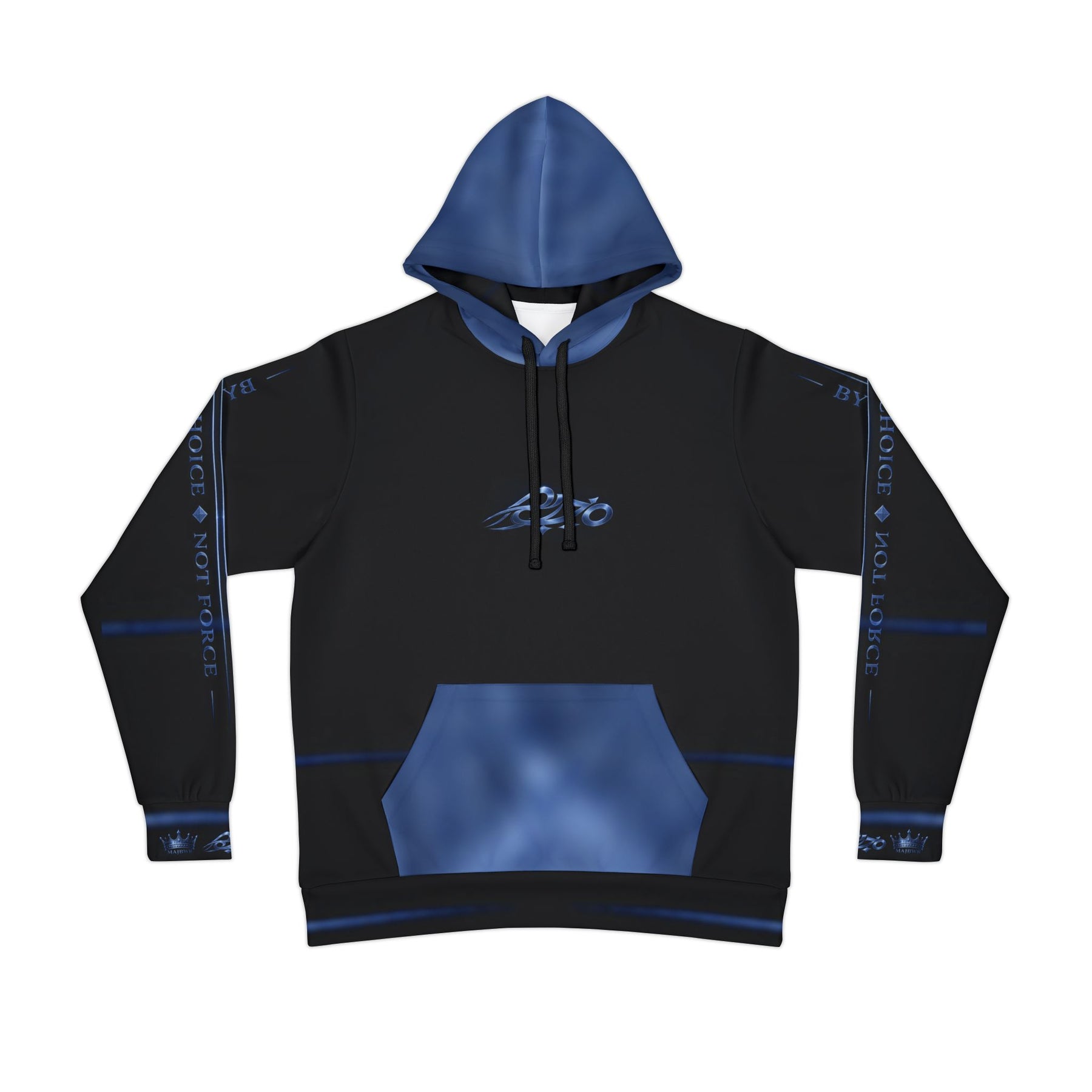 MAJBWR - Iced Out Hoodie -  Sapphire Edition AOP Hoodie