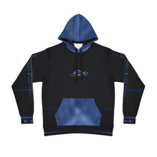 MAJBWR - Iced Out Hoodie -  Sapphire Edition AOP Hoodie