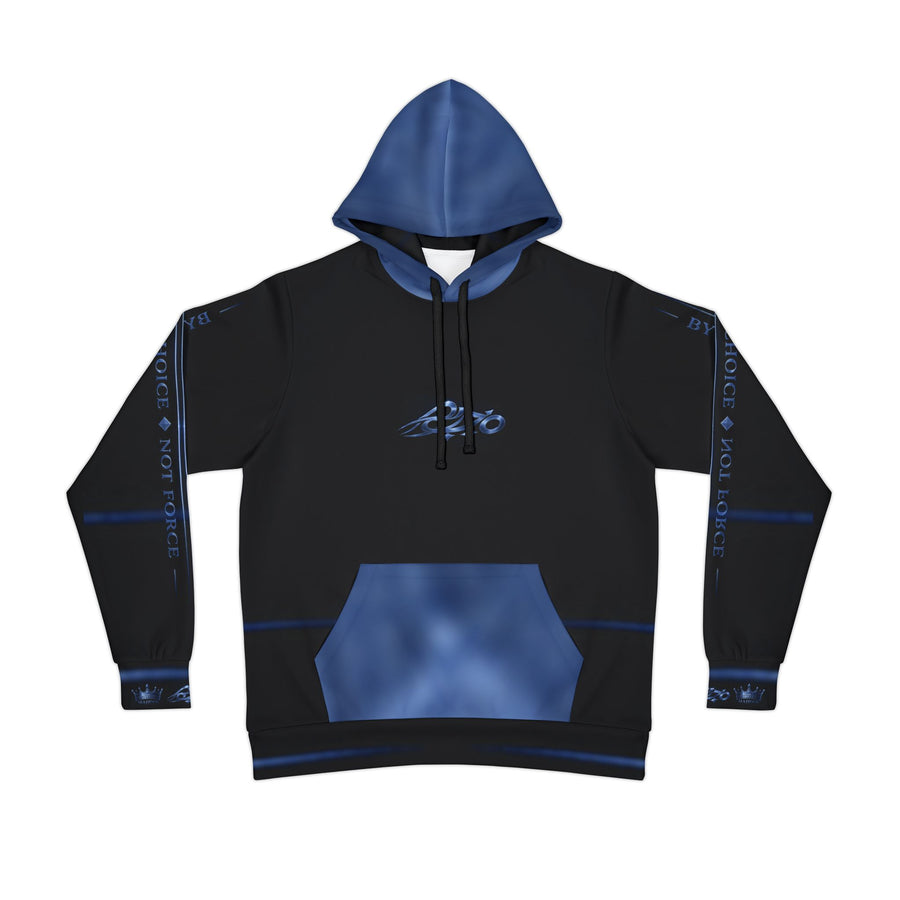 MAJBWR - Iced Out Hoodie -  Sapphire Edition AOP Hoodie
