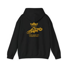 MAJBWR -Gold Tribal Moto Hoodie — "Coz I Have To" Graphic Pullover