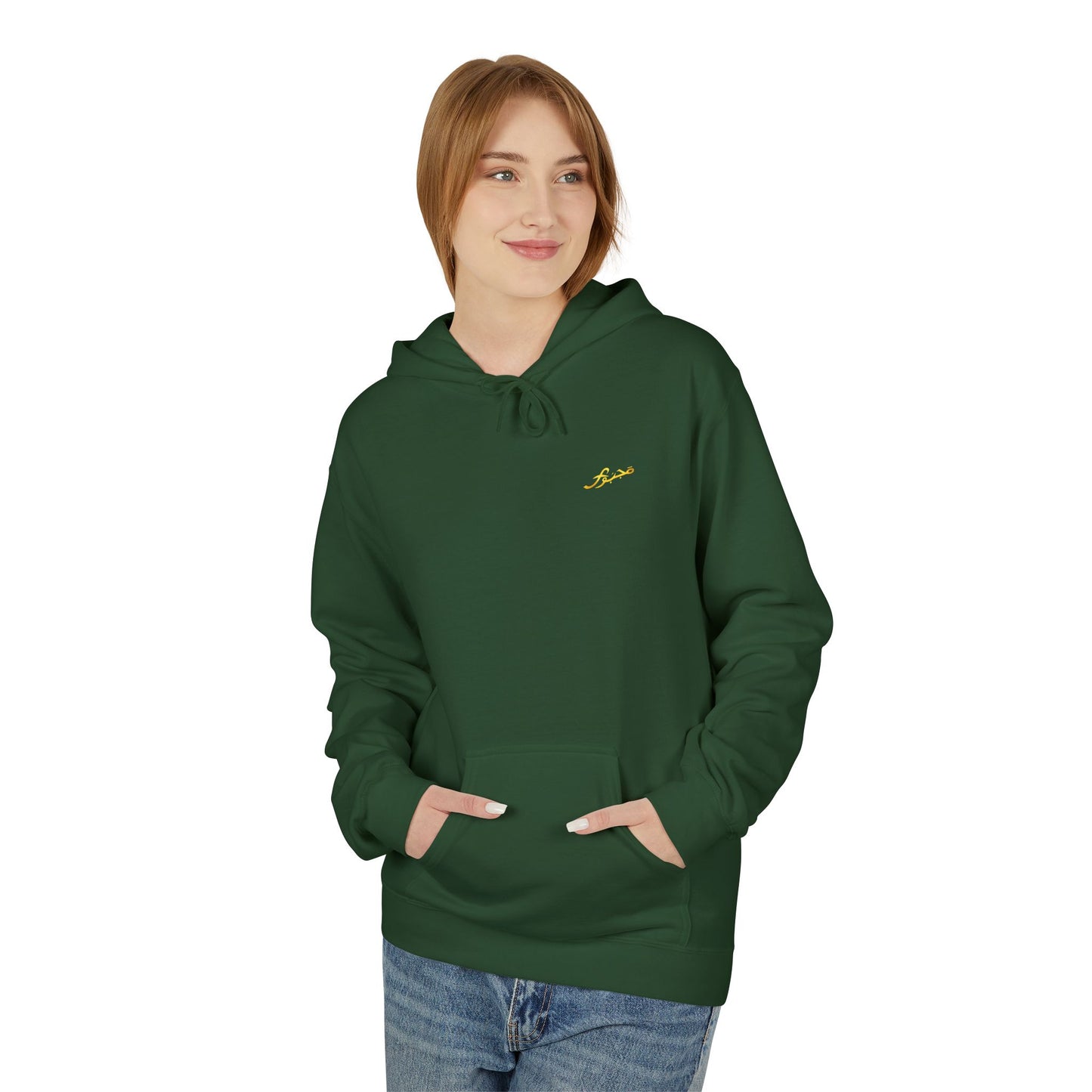 MAJBWR - Majesty Crown Hoodie — Gold Script "Coz I Have To" Streetwear