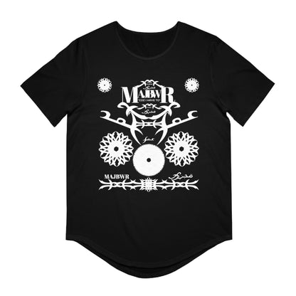 MAJBWR - "COZ I HAVE TO" Men's Jersey Tee — Curved Hem Casual Graphic T-Shirt