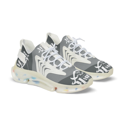 MAJBWR - Men's Mesh Snake Sneakers Grey X