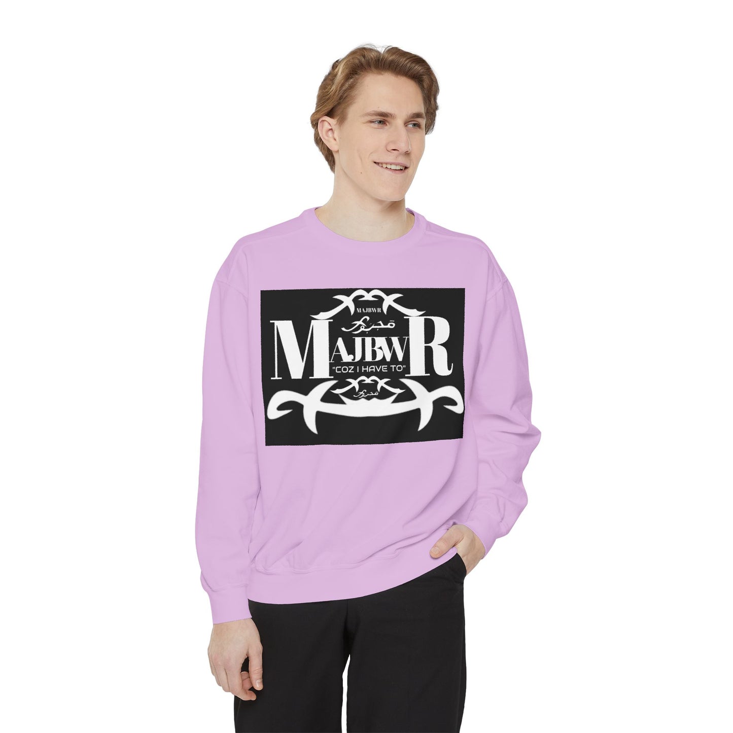MAJBWR - Vintage 1987 Graphic Sweatshirt — 'Since 1987' Arabic Script Crewneck
