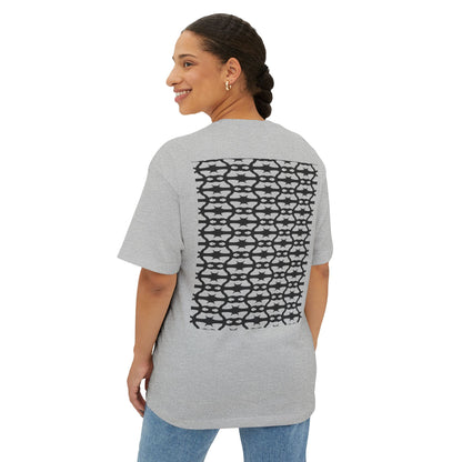 MAJBWR - Arabic Calligraphy Boxy Tee — "Sabr" Graphic Oversized T-Shirt