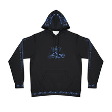 MAJBWR – Iced Out Crown Hoodie – Sapphire Edition