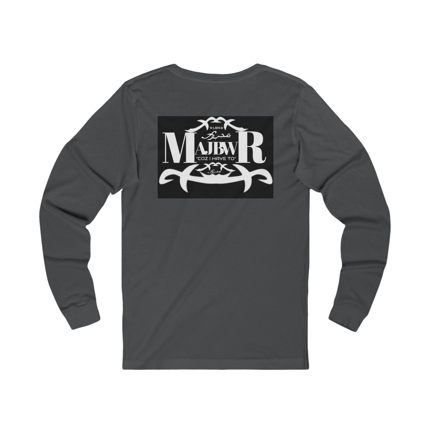 MAJBWR - Vintage Monogram Long Sleeve Tee