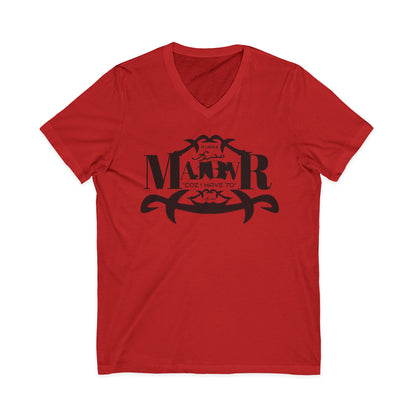 MAJBWR - V-Neck Tee