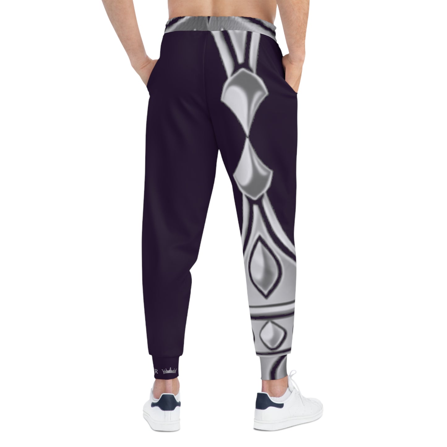 MAJBWR - Deep Purple Ghost White Crown Athletic Joggers — Ghost Edition