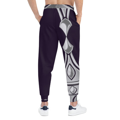 MAJBWR - Deep Purple Ghost White Crown Athletic Joggers — Ghost Edition