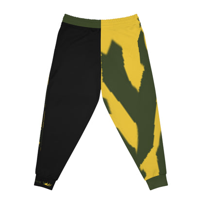 MAJBWR - Black & Yellow Camo Joggers — Athletic Joggers