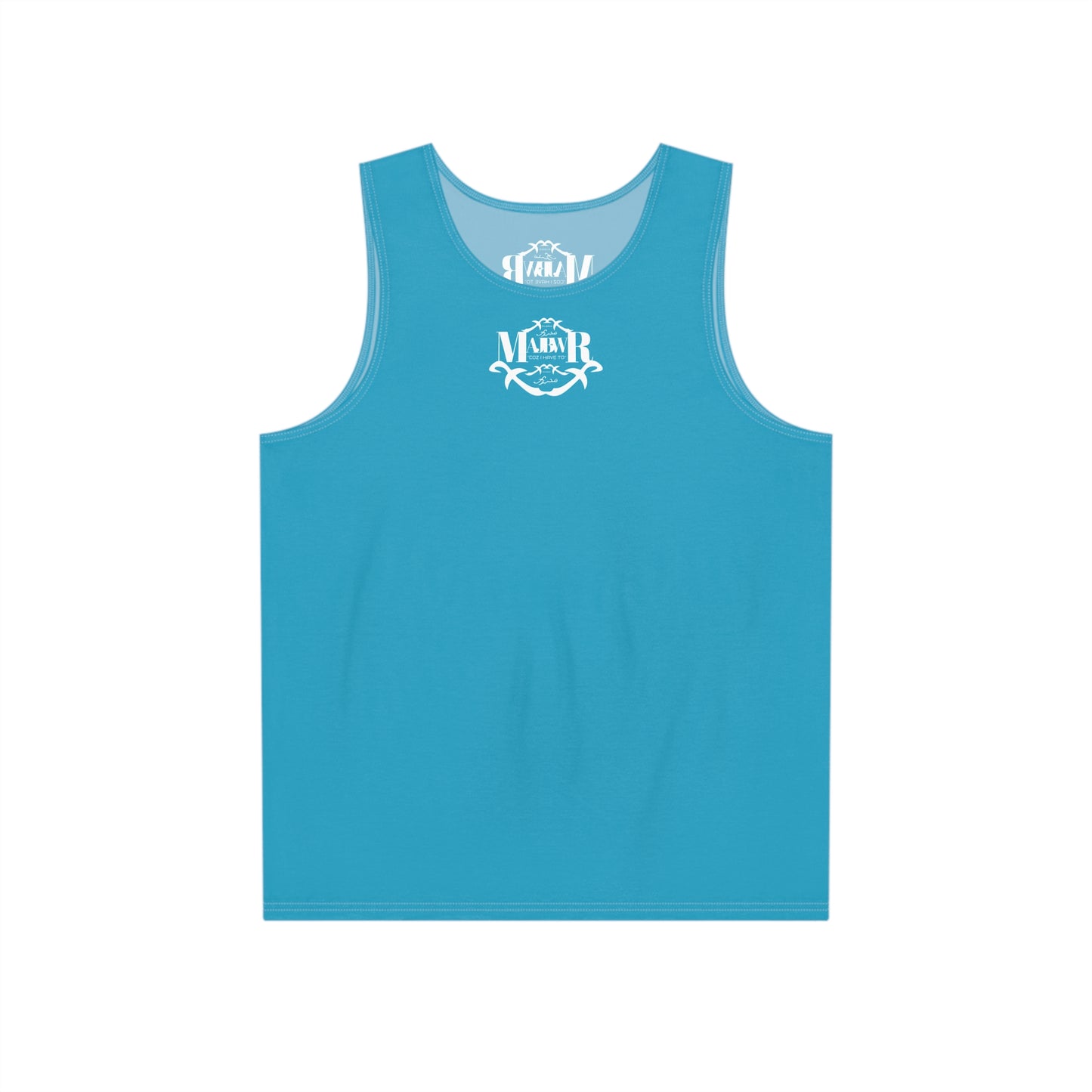 MAJBWR - Stylish Men's Tank Top Turquoise