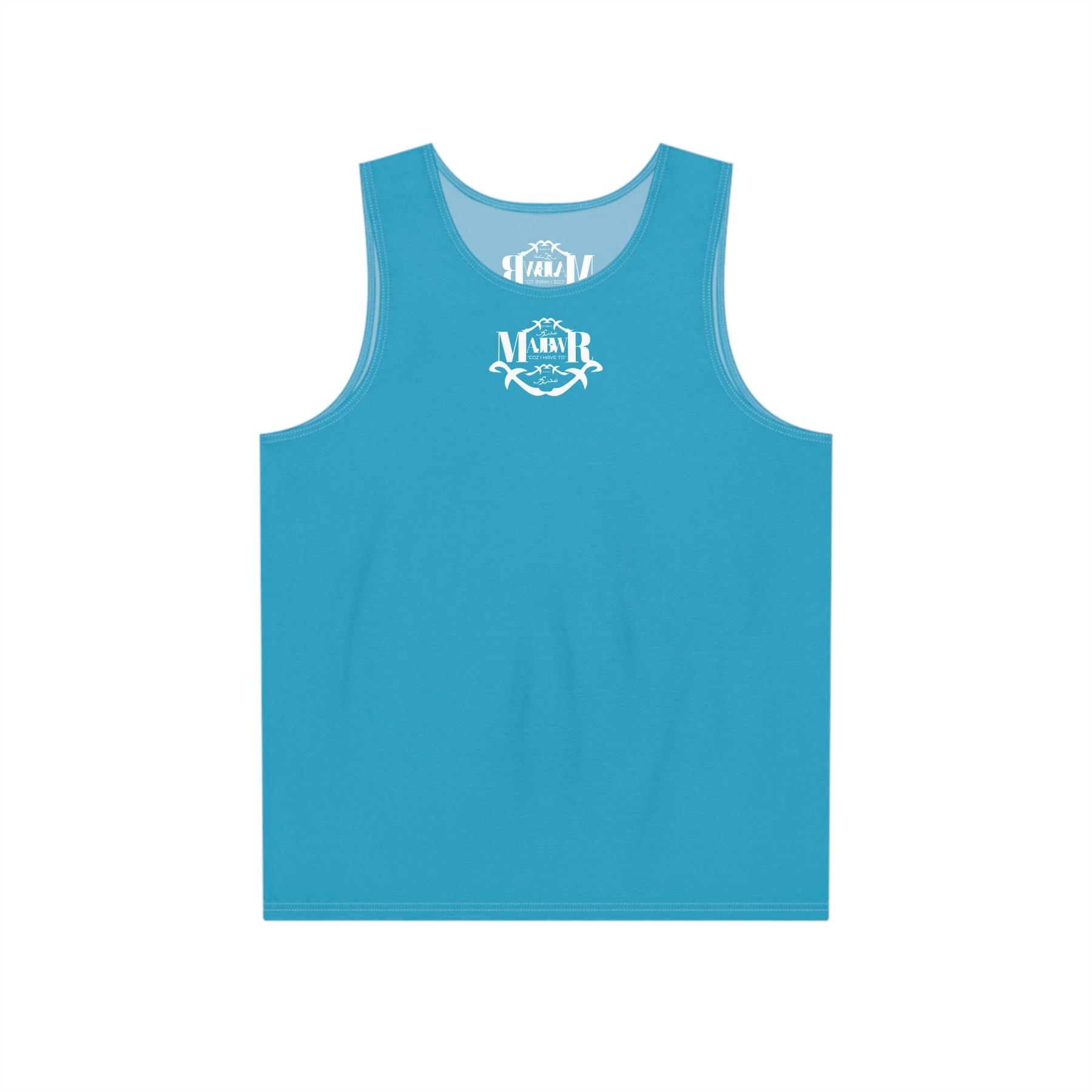MAJBWR - Stylish Men's Tank Top Turquoise