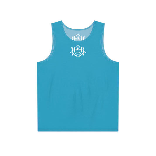 MAJBWR - Stylish Men's Tank Top Turquoise