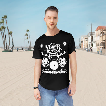 MAJBWR - "COZ I HAVE TO" Men's Jersey Tee — Curved Hem Casual Graphic T-Shirt