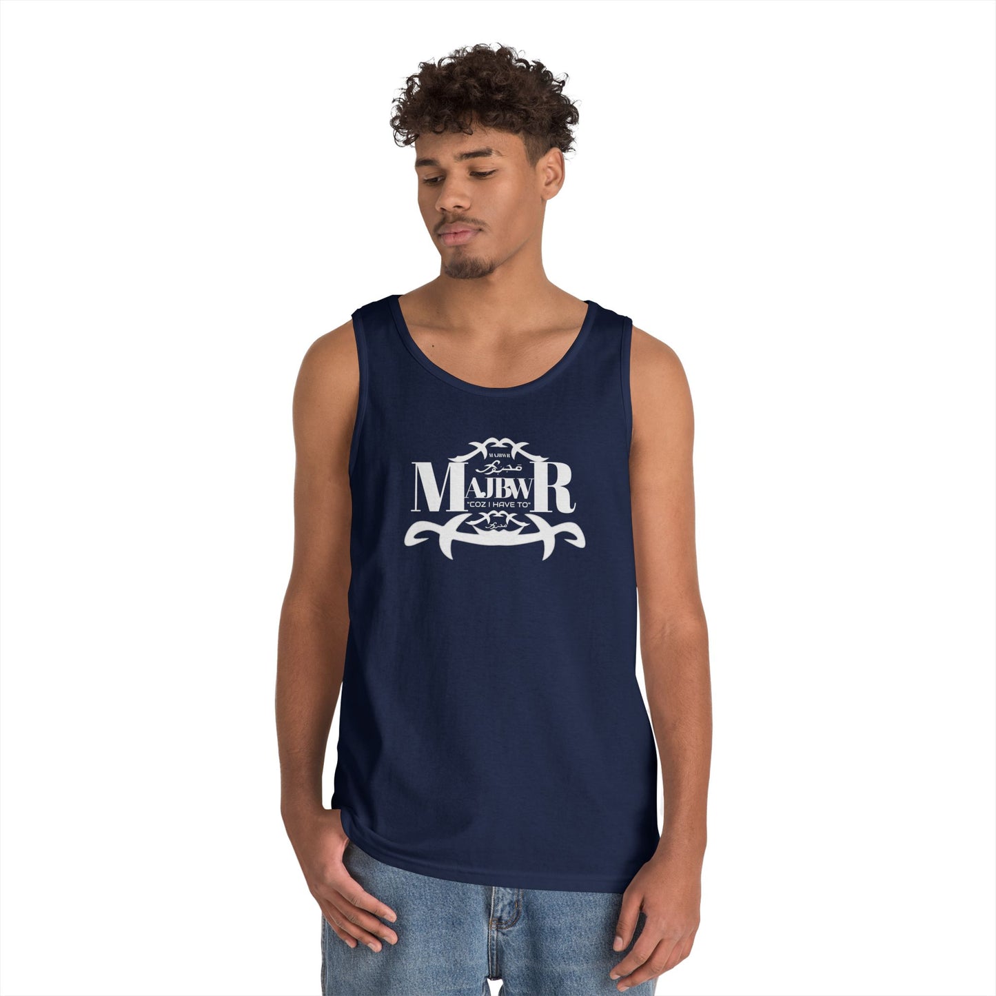 MAJBWR - Heavy Cotton Tank Top - Vintage