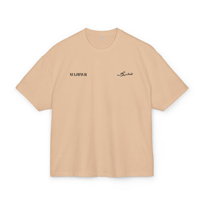 MAJBWR - Majestic Comfort Box Tee - Unisex Oversized Cotton T-Shirt