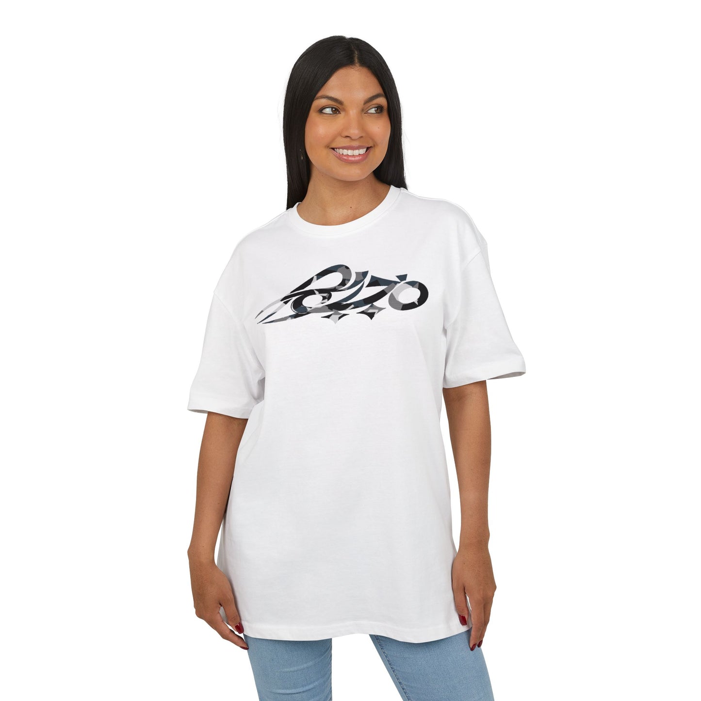 MAJBWR - Coz I Have To Crown Logo Oversized Tee