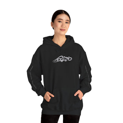 MAJBWR - Ghost White Back Crown Diamond Edition Hoodie
