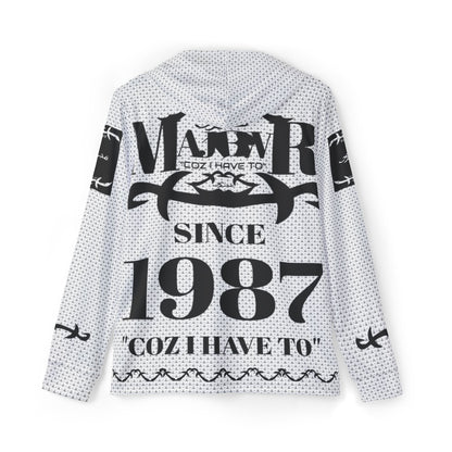 MAJBWR - Men's Sports Warmup Hoodie — Custom 'Since 1987' Athletic Pullover "omar"