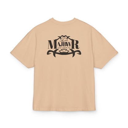 MAJBWR - Majestic Comfort Box Tee - Unisex Oversized Cotton T-Shirt