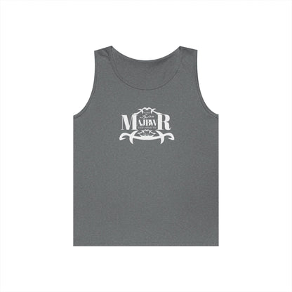 MAJBWR - Unisex Heavy Cotton Tank Top Left Right