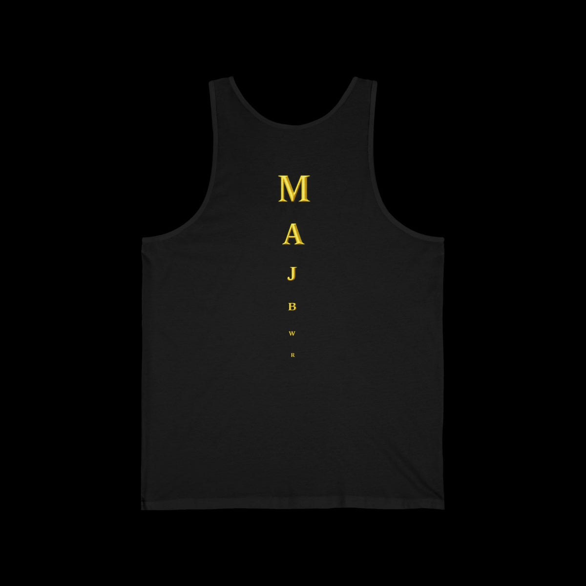 MAJBWR - Gold Athletic Jersey Tank