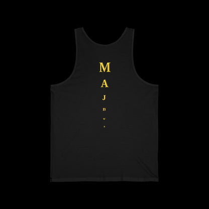 MAJBWR - Gold Athletic Jersey Tank