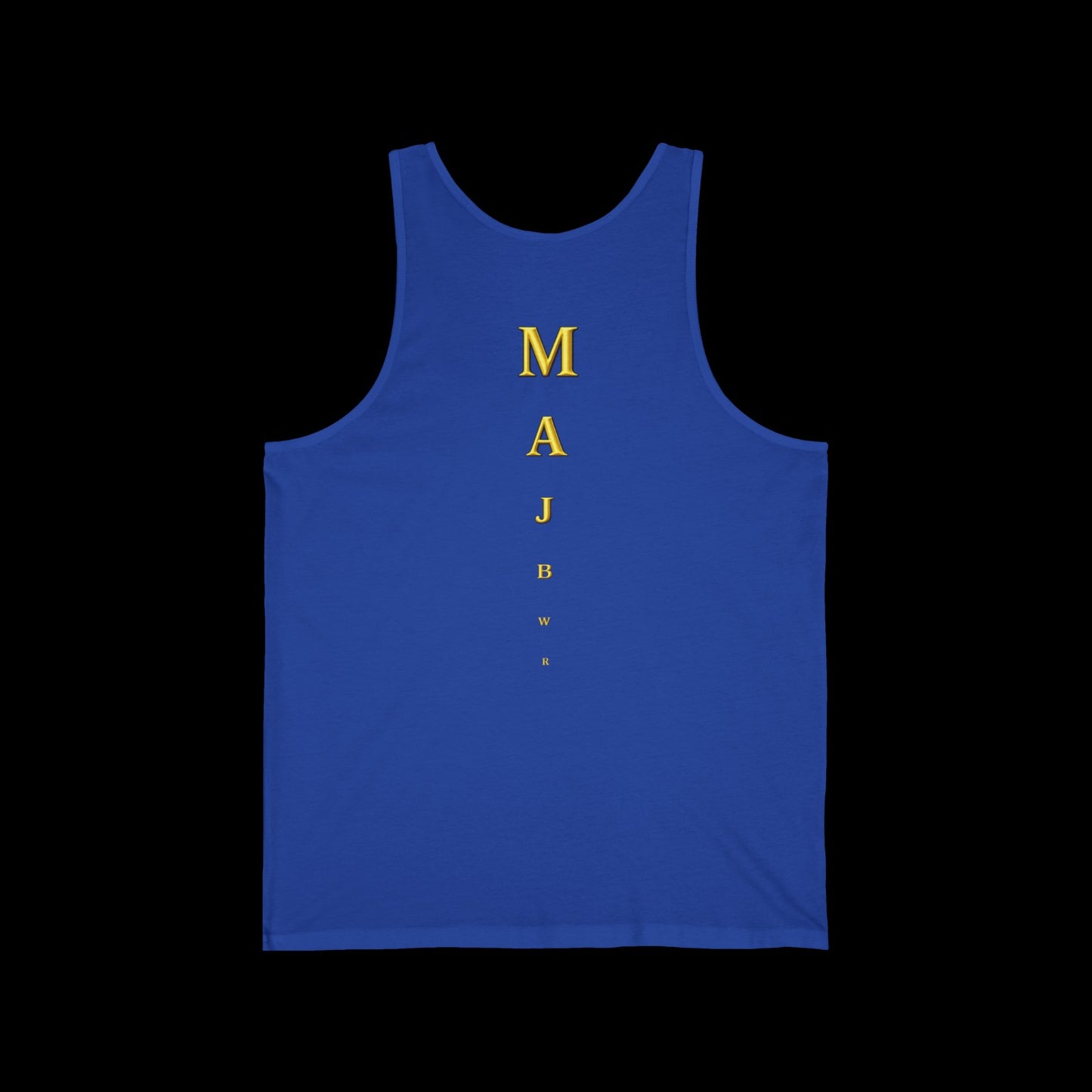 MAJBWR - Gold Athletic Jersey Tank