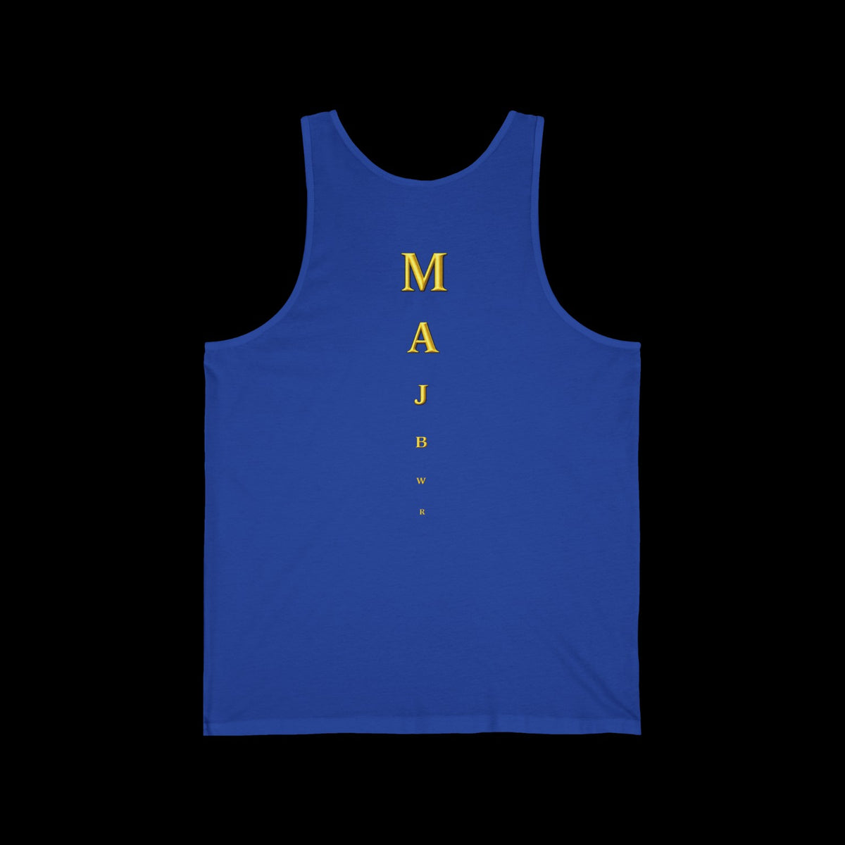 MAJBWR - Gold Athletic Jersey Tank