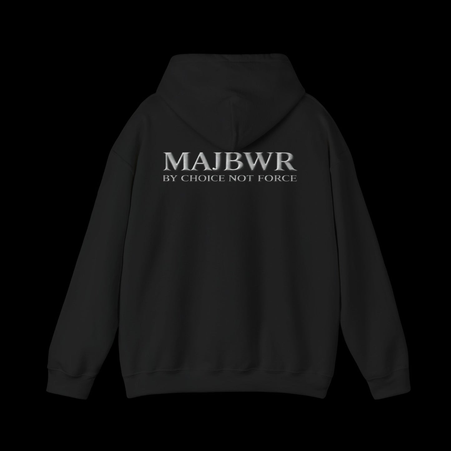 MAJBWR - By Choice Not Force' Black Pullover