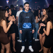 MAJBWR - Iced Out Hoodie -  Sapphire Edition AOP Hoodie