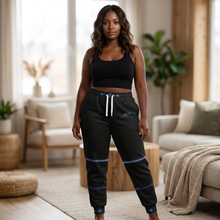 MAJBWR – Iced Out Joggers – Sapphire Edition AOP