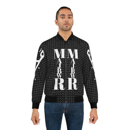 MAJBWR -Black  Bomber Jacket