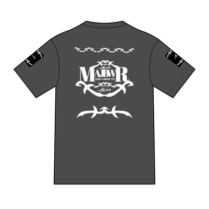 MAJBWR - Arabic Script Graphic Tee — Military Crest Streetwear T‑Shirt
