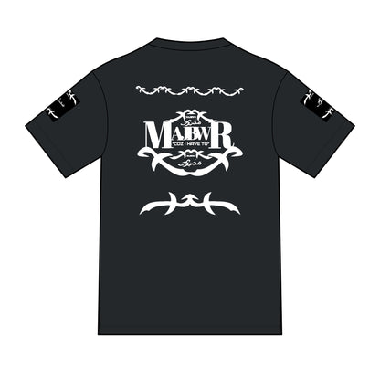 MAJBWR - Arabic Script Graphic Tee — Military Crest Streetwear T‑Shirt