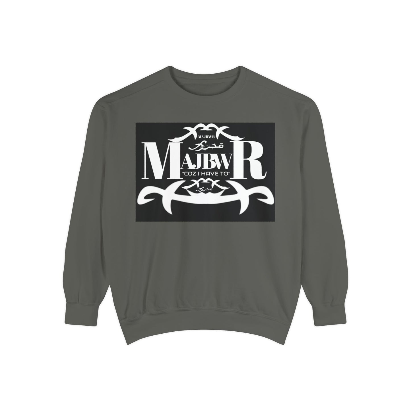 MAJBWR - Vintage 1987 Graphic Sweatshirt — 'Since 1987' Arabic Script Crewneck