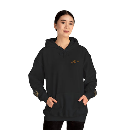 MAJBWR - Black & Gold "King" Hoodie — Majestic Streetwear Sweatshirt