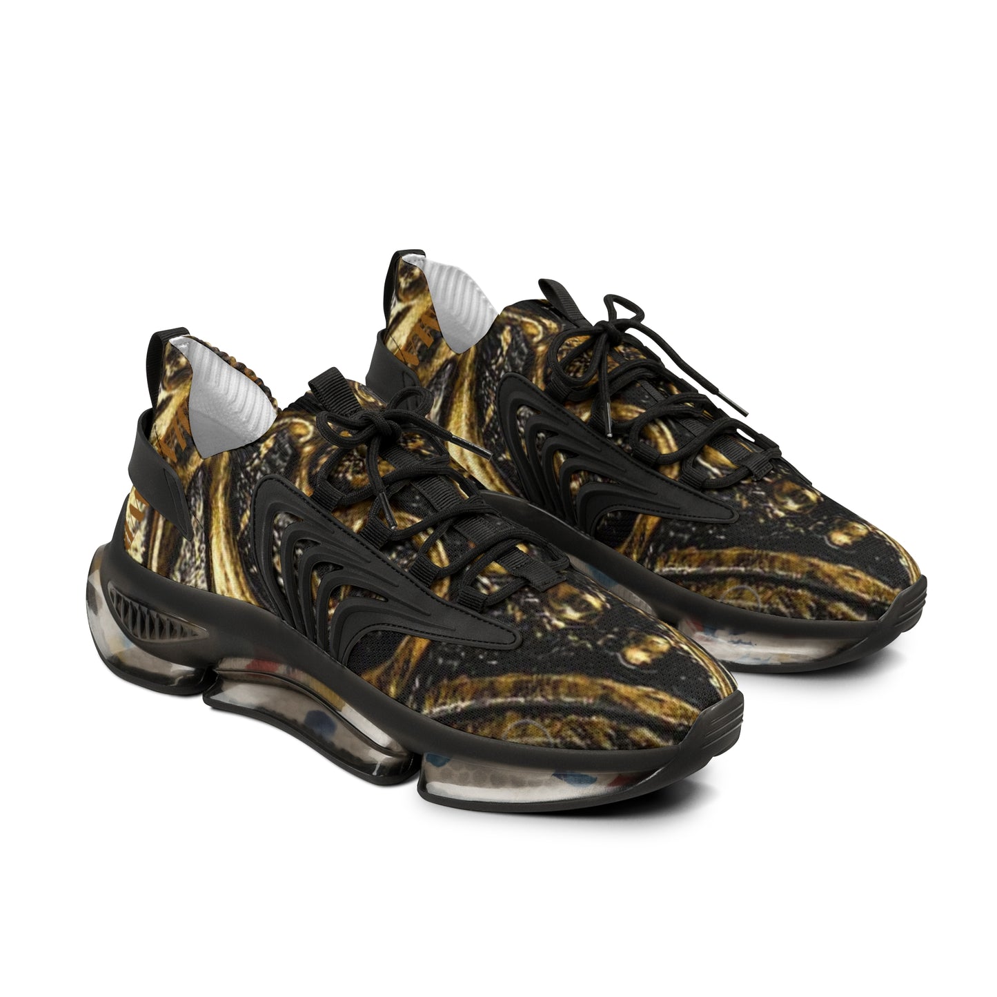 MAJBWR - Gold Crown Sneakers