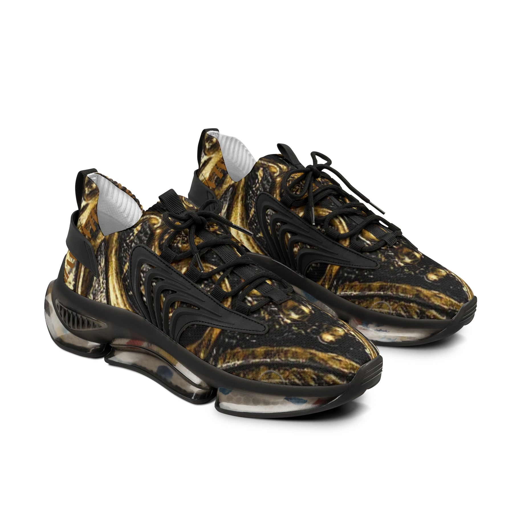 MAJBWR - Gold Crown Sneakers