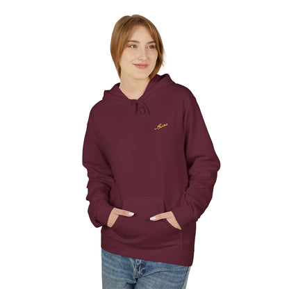 MAJBWR - Majesty Crown Hoodie — Gold Script "Coz I Have To" Streetwear