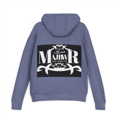 MAJBWR - Muay Thai Hoodie — 'Muay R' Vintage Fighter Logo Pullover
