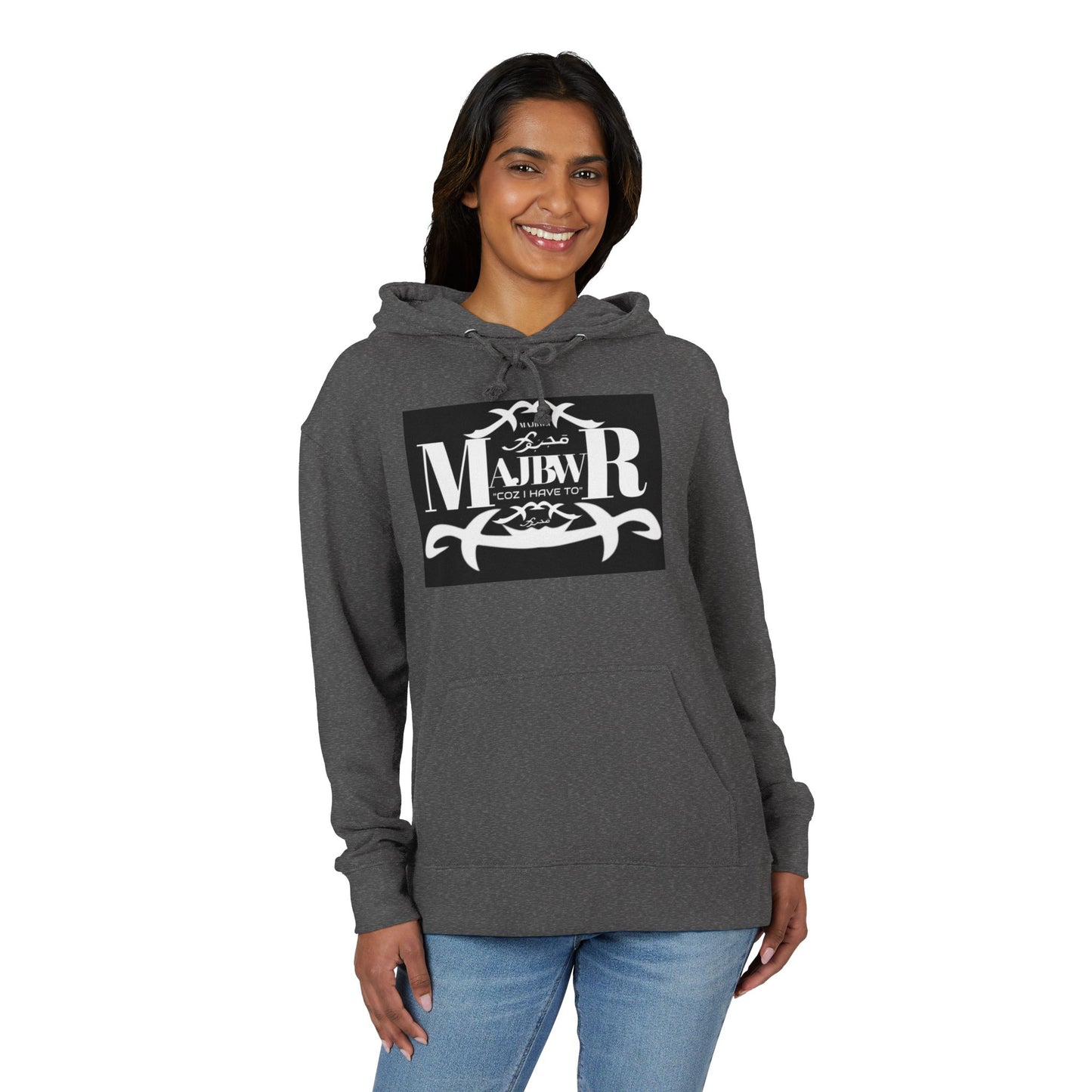 MAJBWR - Muay Thai Hoodie — 'Muay R' Vintage Fighter Logo Pullover
