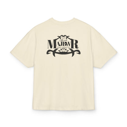 MAJBWR - Majestic Comfort Box Tee - Unisex Oversized Cotton T-Shirt