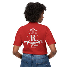 MAJBWR - Monogram Crest T-Shirt — Vintage Initials Graphic Tee